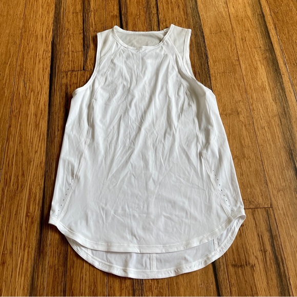 Lululemon Sculpt Tank Top White Size 6 - Picture 4 of 4